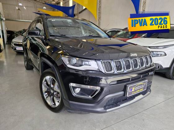 JEEP COMPASS 2.0 16V FLEX LIMITED AUTOMÁTICO JEEP COMPASS 2.0 16V FLEX LIMITED AUTOMÁTICO
